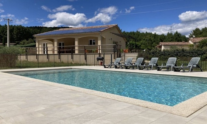 Les Salelles Villa | Luminières II Villa, private pool, up to 12 people