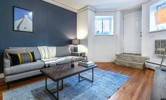 Back Bay West Apartment | Lux Back Bay 1BR w/ A/C, nr. Charles River & Esplanade, by Blueground