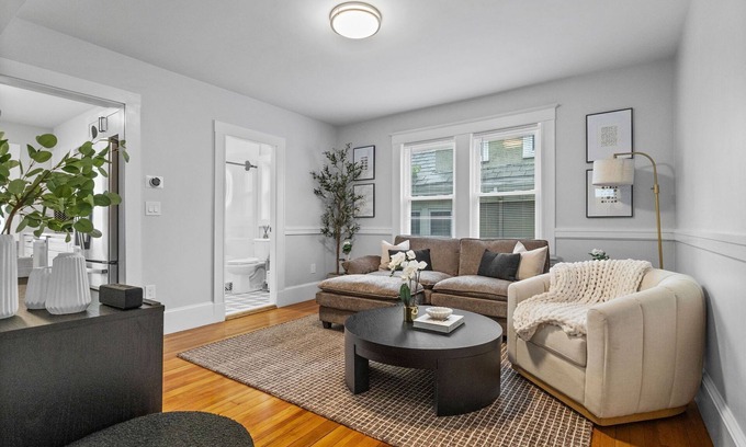 Somerville Apartment | LUX Retreat Home with Yard & Parking