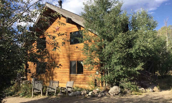 Heber City Cabin | LUX RUSTIC Log Cabin - Hot tub & Stars SkiUtahCabin at Timber Lakes Legal!