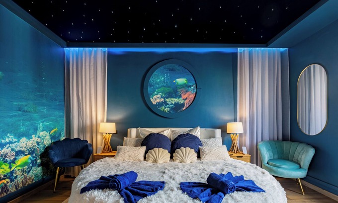 Cronenbourg Est Apartment | Luxe évasion - Round bed - Garage/parking - Starry sky - Netflix video projector