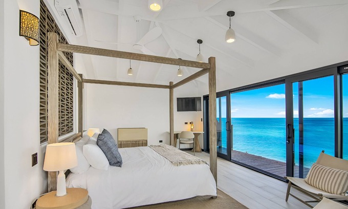 Fryes Beach Hotel | Luxe Coastal 3 BedRoom with Panoramic Views of the Caribbean Sea and Beach