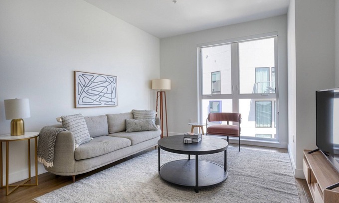 Lucerne - Higuera Apartment | Luxe Culver City 1BR w/Media Room & Gym, nr Light Rail, by Blueground