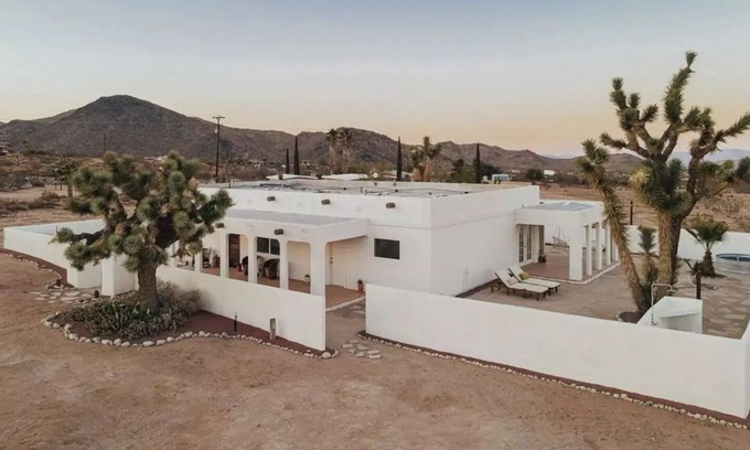Yucca Valley House | Luxe Desert Retreat: Hot Tub, Cowboy Pool & Outdoor Shower