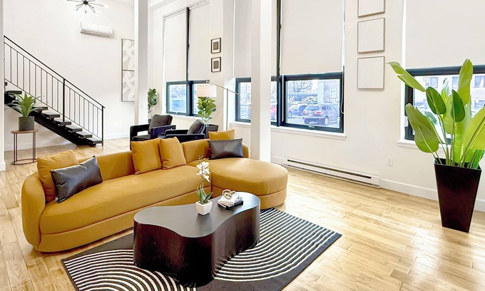 East Orange Apartment | Luxe LOFT APT-Gym- near NYC,EWR,Prudential,NJPAC,Amer Dream,MetLife