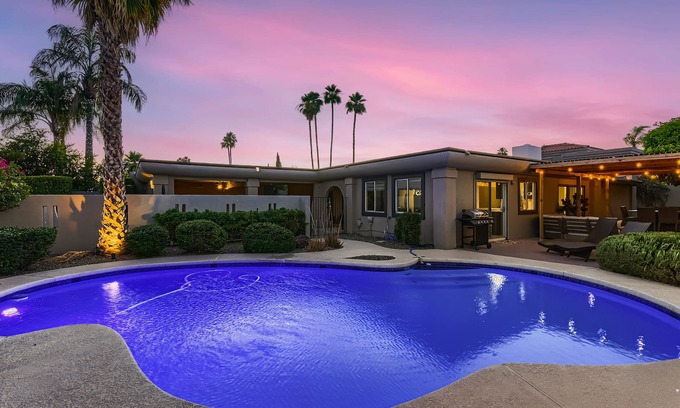Sands Scottsdale Patio Homes House | Luxe Oasis Mins to Old Town, Golf, Casino, Spring Training + Heated Pool & Span
