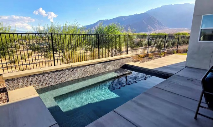 Palm Springs House | Luxe Palm Springs Desert Escape on the Olive Grove