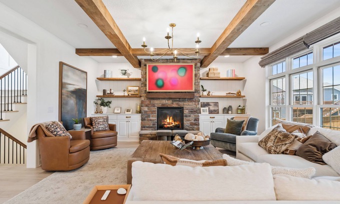 Elk River House | Luxe Spacious 5-bedrooms w/pool, hot tub, sauna, fenced, gourmet kitchen & more!