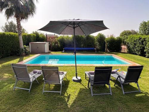 Issen Villa | LUXUEUSE VILLA AVEC PISCINE PRIVEE PROCHE D'AGADIR