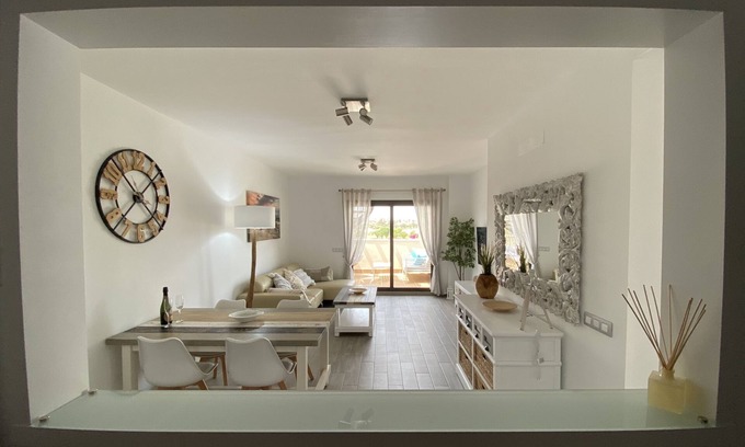 Caleta de Fuste Apartment | Luxury Penthouse Apartment overlooking the Golf Course