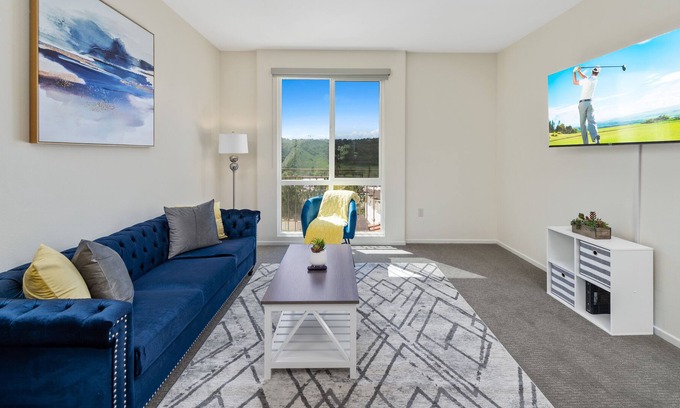 Carmel Valley Apartment | Luxurious 2BR Suite! Gym l Parking l Spa l Pool