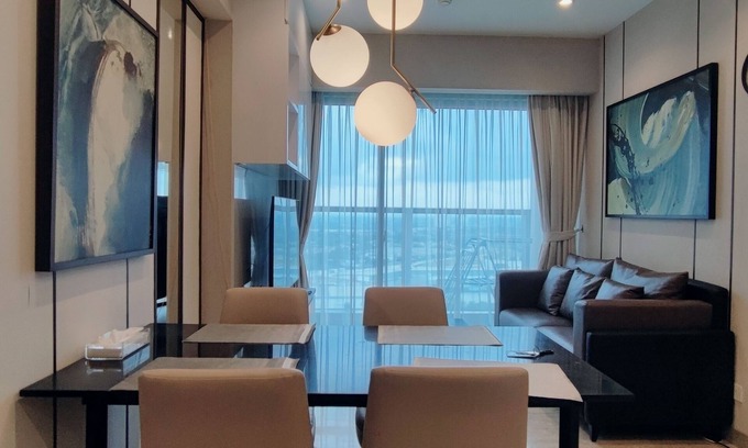 Bumi Serpong Damai Apartment | Luxurious 3-bedroom apartment in beautiful BSD. Stunning Views, Modern Amenities