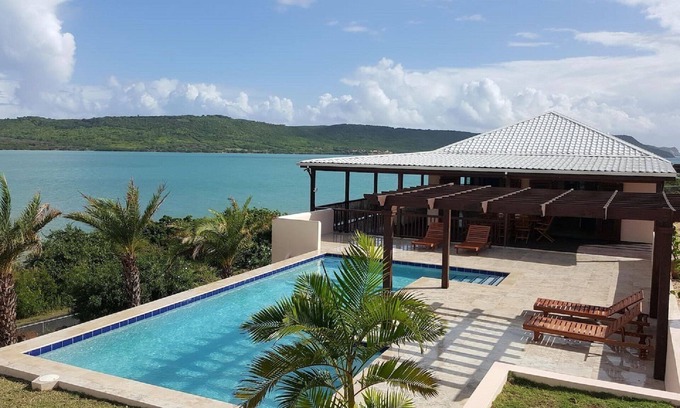 Mamora Bay Villa | Luxurious 4 Bedroom Villa With Pool ~ Amazing Sea Views And Cooling Trade Winds