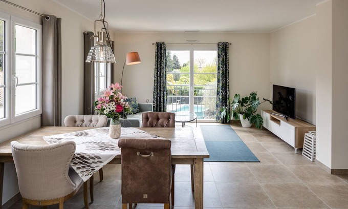 Roquefort-les-Pins Apartment | Luxurious and spacious apartment in the heart of the Côte d'Azur