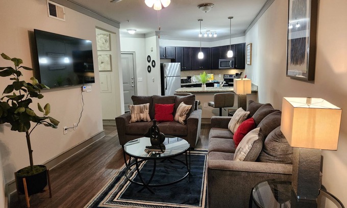 Weston Apartment | Luxurious and Premium 1bed/bath APT. Beautiful interior decor/Washer/Dryer/Patio