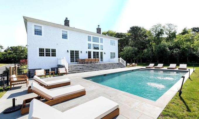 Shinnecock Hills House | Luxurious Atterbury Hills Southampton Home with Pool. Private Beach Access