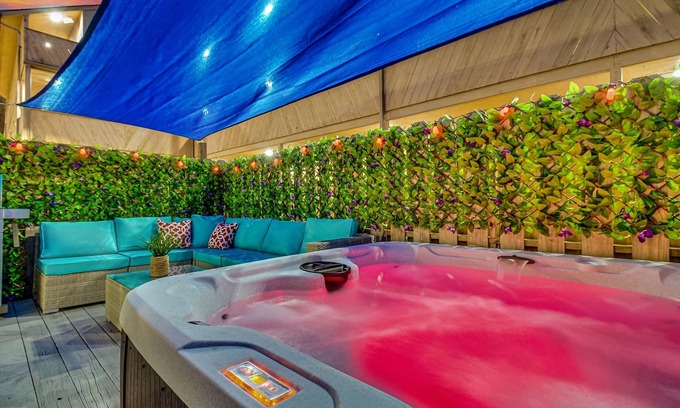 Myrtle Beach House | Luxurious Beach Side HOT TUB VILLA/Miami themed/2 story/updated