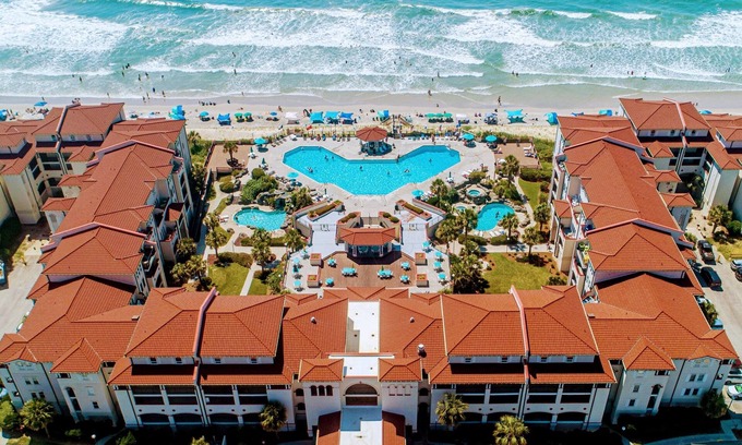 North Topsail Beach Condo | Luxurious Condo, Massage Chair, Arcade Games, Beautiful Pools, Hot Tubs, King bd