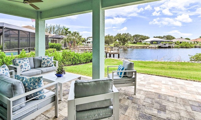 Naples House | Luxurious Canal-Front Retreat w/Game Room!