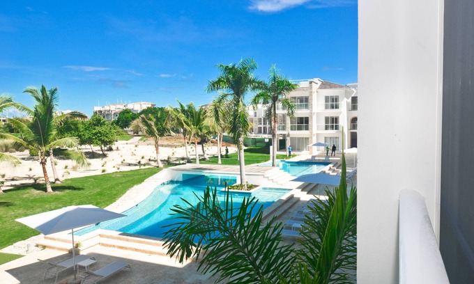 Bavaro Condo | Luxurious Condo on Cana Bay Golf Course w/private Beach Club next to Hard Rock