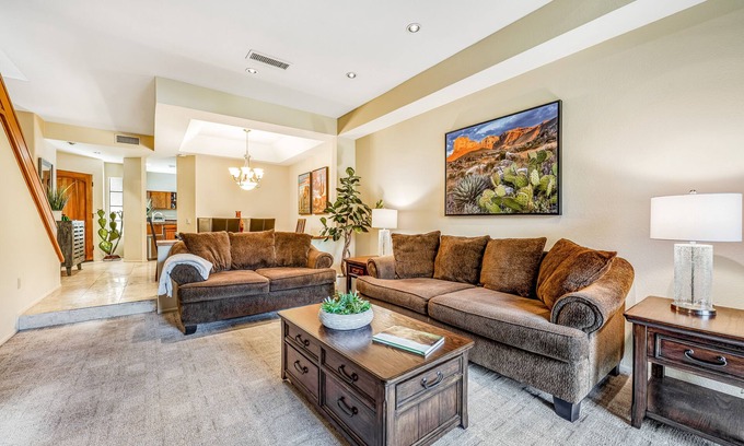 Scottsdale Ranch Condo | Luxurious ground floor Condo w/shared pool & hot tub, overlooking the Lagoon