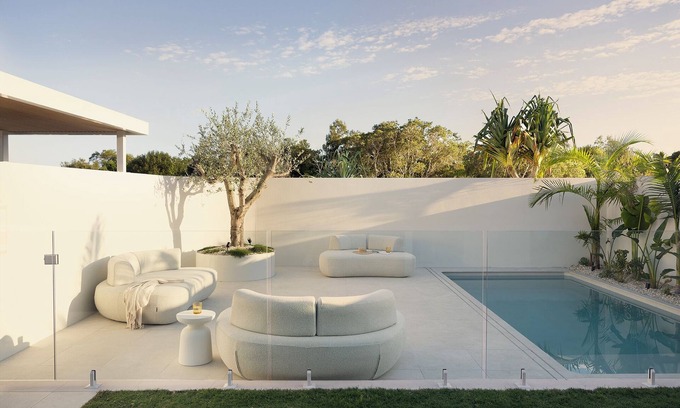 South West Rocks House | Luxurious Mediterranean Coastal Retreat with Pool