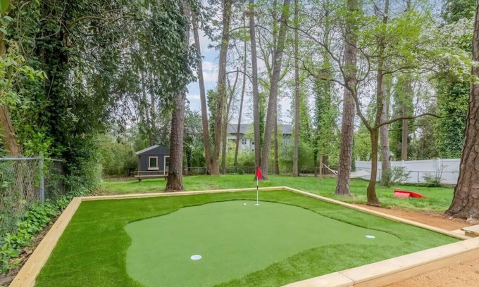 Northeast Raleigh House | Luxurious Oasis Packed with Entertainment! Large Fenced-in Back Yard.