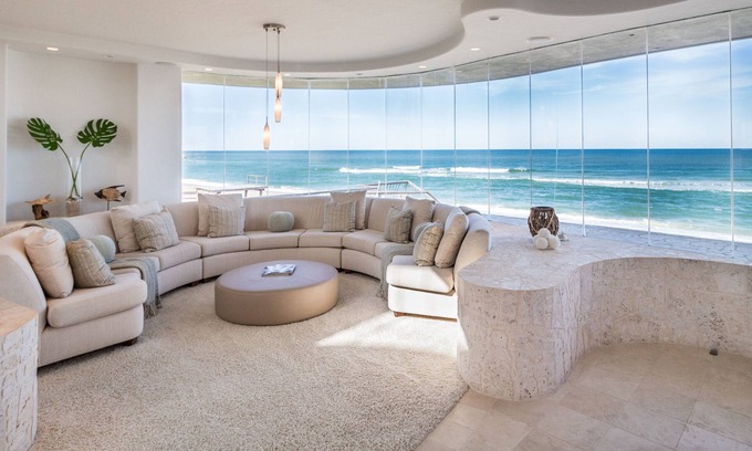 Bethune Beach House | Luxurious Oceanfront Beach House on a Private Beach. Must read description!