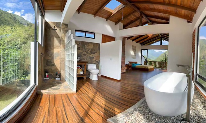 Calacali Bed & Breakfast | Luxurious Panoramic Suite at The Cloud Forest Retreat w/views & modern comforts