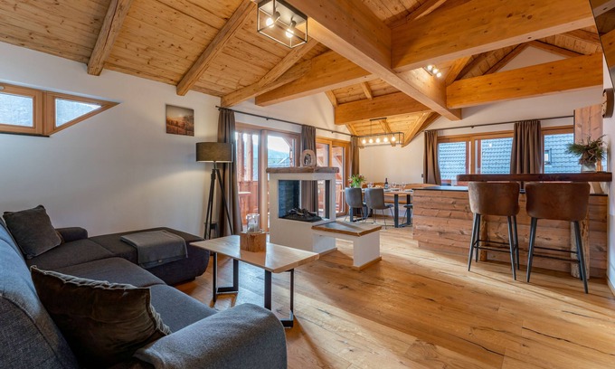 Mariapfarr Apartment | Luxurious penthouse apartment with sauna