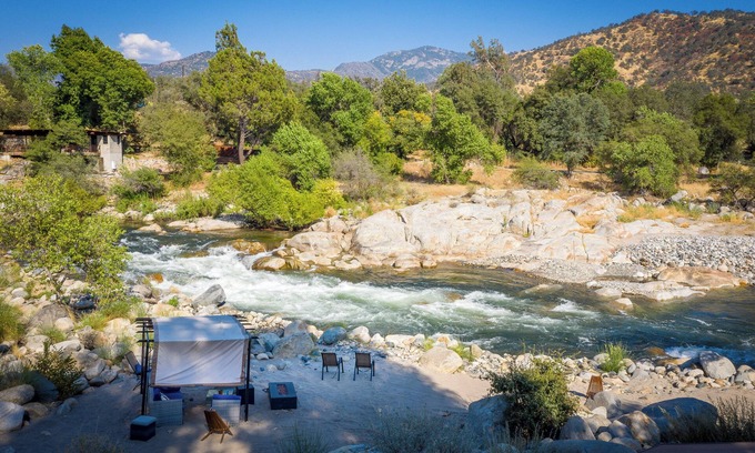 Three Rivers House | Luxurious riverfront home for large groups, family reunions, yoga retreat & more