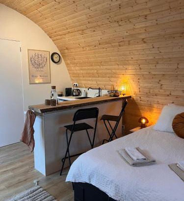 Rijsenhout Ski Chalet | Luxurious Tiny House with HotTub
