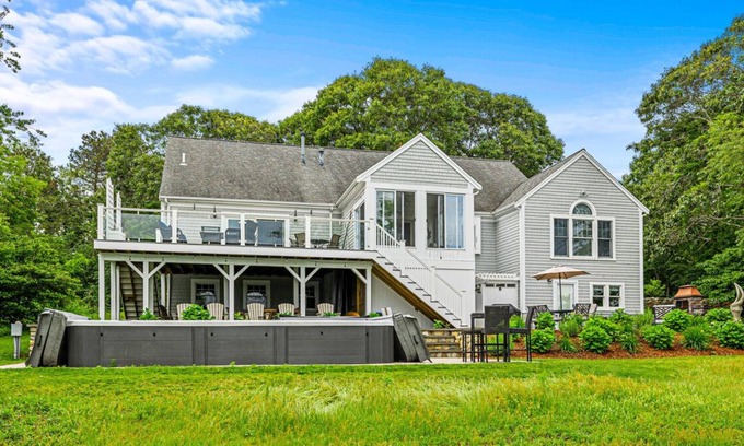 Yarmouth Port House | Luxurious Yarmouth Port Home with Superb Views and Swim Spa: 066-Y