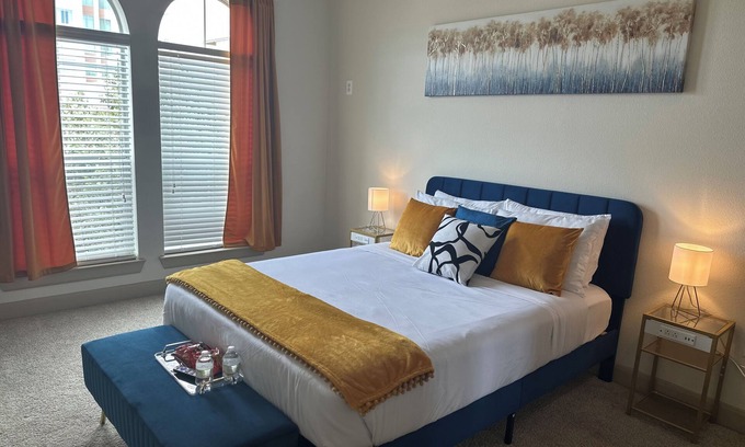 Astrodome Apartment | Luxury 1 bedroom in Houston