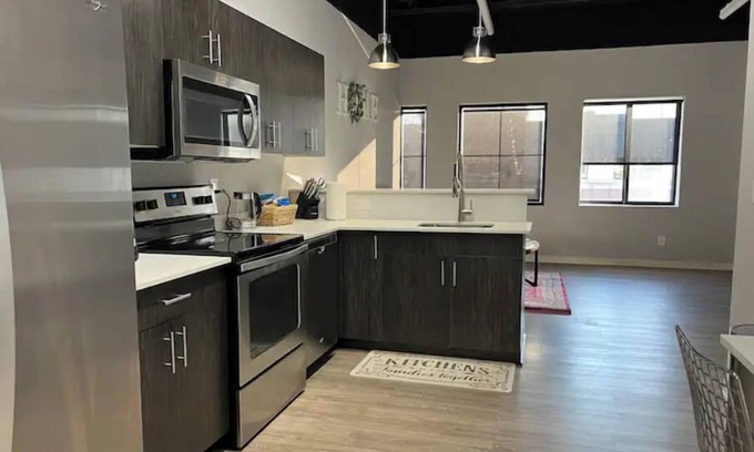 Dearborn Apartment | Luxury 1 bedroom loft centrally located to it all!