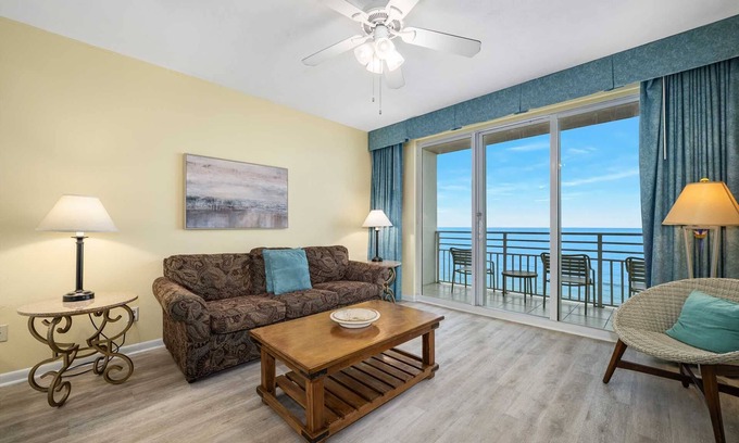 Brush - Stewarts Condo | Luxury 16th Floor 1 BR Condo Direct Oceanfront Wyndham Ocean Walk Resort Daytona Beach | 1608