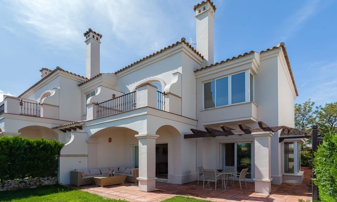 Arcos de la Frontera Condo | Luxury 2 bedroom Frontline Golf Townhouse with shared pool in a gated community