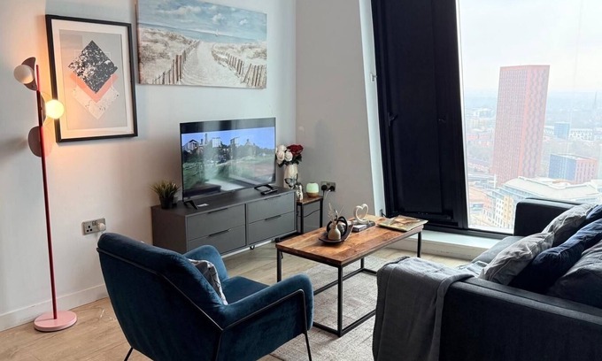 Castlefield Apartment | Luxury 2BR Penthouse|Stunning Views|Netflix&Wifi