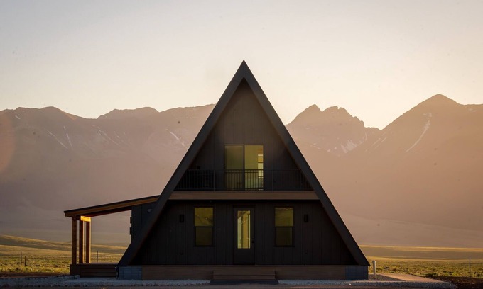 Westcliffe House | Luxury 3-bdr A-Frame on 35 acres with Mountain Views, Westcliffe, CO