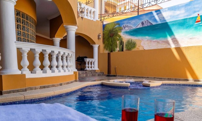 San Felipe House | Luxury 3-Story Beachfront Villa in San Felipe with Private Pool – Casa Mostaza