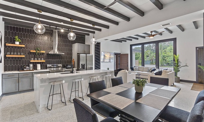 Indian Beach Sapphire Shores House | Luxury 4/3 home by Downtown, the bay and the Keys