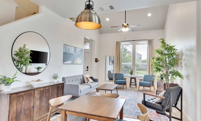 Buda House | Luxury 4BR/2.5BA Home | EV Charger | Pool Access