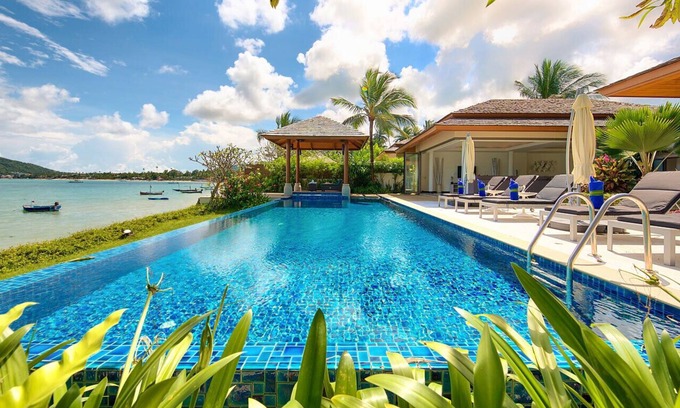 Plai Laem Villa | Luxury 4BR Beachfront Villa | Bophut Beach