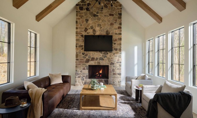 Lake Sequoyah Cabin | Luxury 4BR Mountain Home Near Downtown Highlands, Surrounded by Nantahala Forest