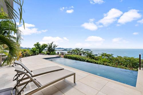 Potrero House | Luxury 5BR Oceanview Villa with Infinity Pool, King Beds, and Sunset Views Over Playa Prieta