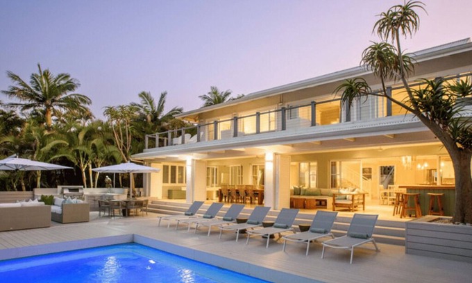Nkwazi House | Luxury 6-bedroom house in Zinkwazi with lagoon frontage, sea views and beach