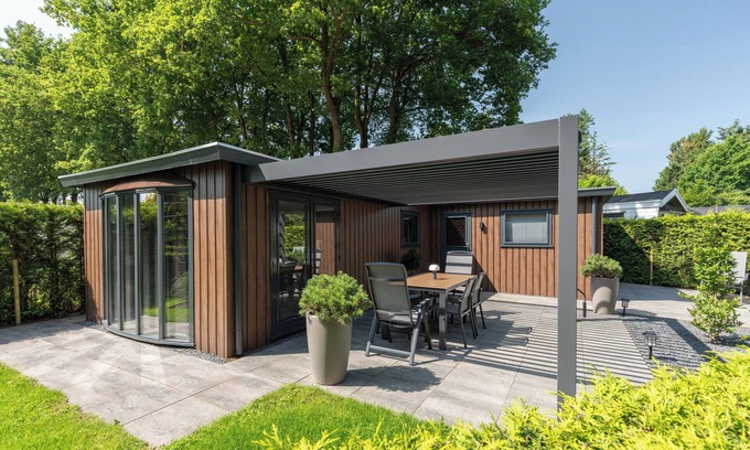 Krachtighuizen Ski Chalet | Luxury and new 4p chalet in wooded area on the edge of the Veluwe