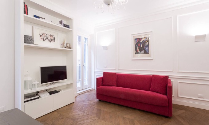 Rione IV Campo Marzio Apartment | Luxury apartment in the heart of Rome - Spanish Steps, wi-fi, a/c,