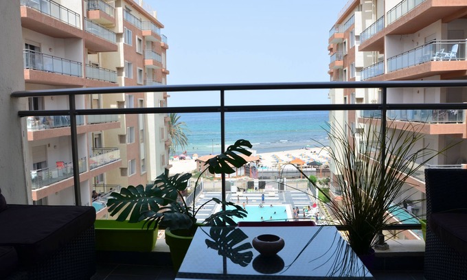 Sousse - Monastir Apartment | Luxury apartment with balcony sea view