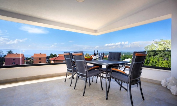 Milcetici Apartment | Luxury Apartment Vista Mare